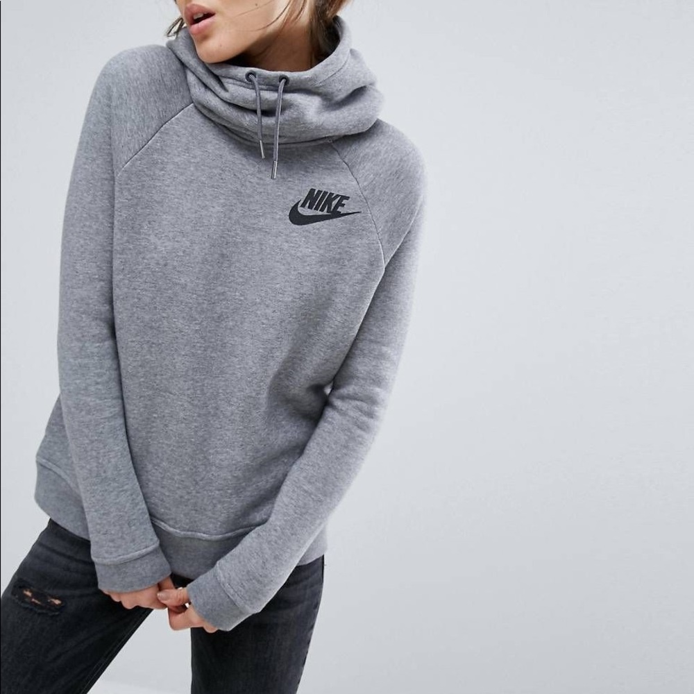 Nike Sportswear Rally Funnel Neck Sweatshirt SMALL